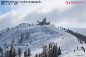 Bad Kleinkirchheim Bad Kleinkirchheim widok na Kaiserburg