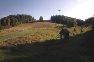 Siepraw Siepraw Ski Widok z kamery na stok w Sieprawiu