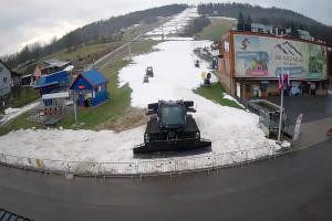 Kamera: BIESZCZAD.ski Widok na stok i kolej linową Wańkowa BIESZCZAD.ski Widok na stok i kolej linową