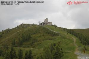 Bad Kleinkirchheim Bad Kleinkirchheim widok na Kaiserburg