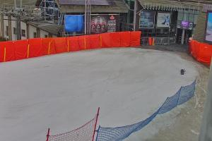 Krynica Jaworzyna Krynicka Widok ze stacji dolnej kolei gondolowej (648 m n.p.m.)