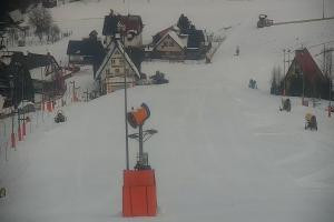 Kamera: Cieńków Widok na stok Wisła Cieńków Widok na stok