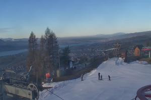 Kamera: Czorsztyn Ski Widok z górnej stacji Czorsztyn Kluszkowce Czorsztyn Ski Widok z górnej stacji