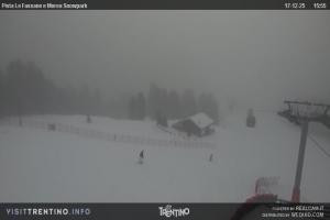 Kamera: Val di Fiemme - Cavalese - Predazzo - Obereggen SkiAreaAlpeLusia - Castelir Slope Val di Fiemme Val di Fiemme - Cavalese - Predazzo - Obereggen SkiAreaAlpeLusia - Castelir Slope