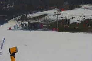 Kamera: Master Ski Widok na kolej krzesełkową Tylicz Master Ski Widok na kolej krzesełkową