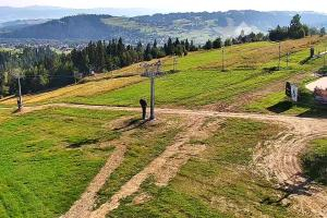 Bukowina Tatrzańska Rusiń-ski Widok na stok