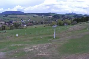 Tylicz Master Ski Widok na kolej krzesełkową