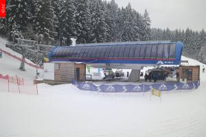 Kamera: SKI VÃtkovice-BÃlá Spodnà stanice lanové dráhy BÃlá SKI VÃtkovice-BÃlá Spodnà stanice lanové dráhy