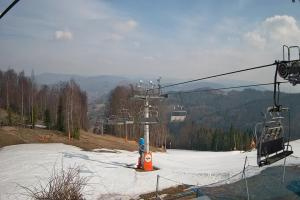 Wisła Soszów WISŁA SOSZÓW - widok na trasę nr 1