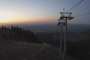 Świeradów Zdrój Ski&Sun Widok na wyciąg