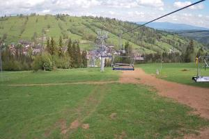 Kamera: Ski Suche Ski Suche - widok z górnej stacji Poronin Ski Suche Ski Suche - widok z górnej stacji