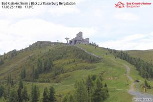 Bad Kleinkirchheim Bad Kleinkirchheim widok na Kaiserburg