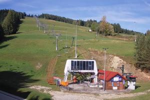 Kamera: Słotwiny Widok na stok Krynica Słotwiny Widok na stok