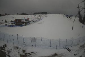 Kamera: Master Ski Widok naa dolną stację krzesełka Tylicz Master Ski Widok naa dolną stację krzesełka