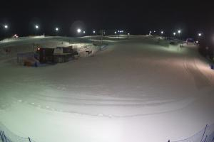 Tylicz Master Ski Widok naa dolną stację krzesełka