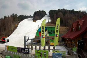 Kasina Wielka Kasina ski Dolna stacja kolejki krzesełkowej