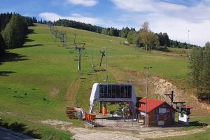 Kamera: Słotwiny Widok na stok Krynica Słotwiny Widok na stok