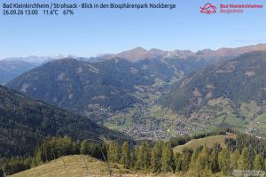 Bad Kleinkirchheim Bad Kleinkirchheim Strohsack widok na Biospharenpark Nockberge