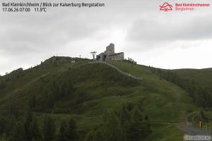Bad Kleinkirchheim Bad Kleinkirchheim widok na Kaiserburg