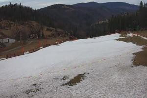 Kamera: Biały Krzyż Widok na stok Szczyrk Biały Krzyż Widok na stok