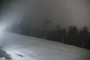 Kamera: Cieńków Widok na trasę kolei krzesełkowej Wisła Cieńków Widok na trasę kolei krzesełkowej