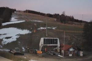 Krynica Słotwiny Widok na stok