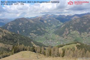Bad Kleinkirchheim Bad Kleinkirchheim Strohsack widok na Biospharenpark Nockberge