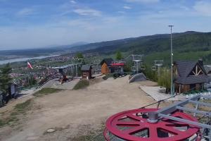 Czorsztyn Kluszkowce Czorsztyn Ski Widok z górnej stacji