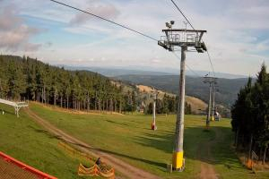 Zieleniec Zieleniec Zieleniec SKI Arena - Widok z górnej stacji