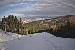 Kamera: Myślenice SN Widok z górnej stacji Myślenice Myślenice SN Widok z górnej stacji