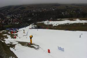 Kamera: Master Ski Widok na kolej krzesełkową Tylicz Master Ski Widok na kolej krzesełkową