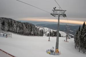 Zieleniec Zieleniec Zieleniec SKI Arena - Widok z górnej stacji