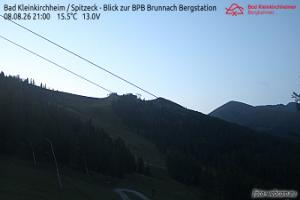 Kamera: Bad Kleinkirchheim - Spitzeck widok z Biospharenparkbahn Brunnach Spitzeck Bad Kleinkirchheim - Spitzeck widok z Biospharenparkbahn Brunnach