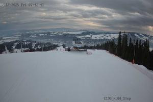 Kamera: Kotelnica Białczańska Widok z góry Kolej nr 1 Białka Tatrzańska Kotelnica Białczańska Widok z góry Kolej nr 1