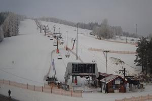 Krynica Słotwiny Widok na stok