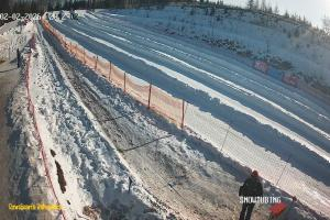 Bałtów Szwajcaria Bałtowska Widok na lodowisko