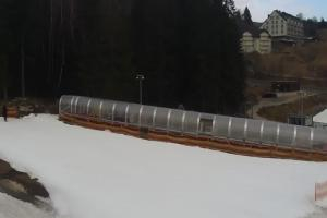 Stronie Ślaskie Czarna Góra Górna stacja kolei Żmija