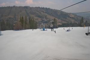 Kamera: Ski Suche Ski Suche - widok z górnej stacji Poronin Ski Suche Ski Suche - widok z górnej stacji