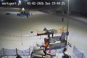 Rąblów Nartsport Widok na stok