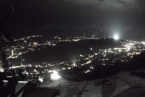 Zakopane Harenda Widok na stok z góry