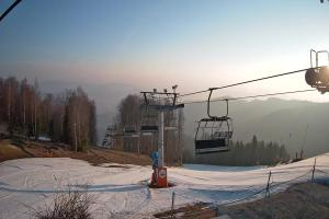 Wisła Soszów WISŁA SOSZÓW - widok na trasę nr 1