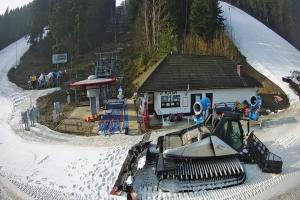 Myślenice Myślenice SN Widok z dolnej stacji