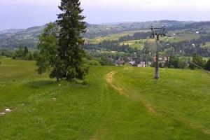 Kamera: Witów Ski Widok z dołu Zakopane Witów Ski Widok z dołu