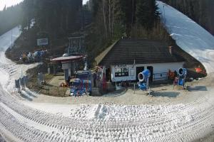 Myślenice Myślenice SN Widok z dolnej stacji