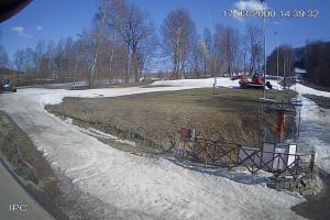 Kiczera KiczeraSki widok na kolej