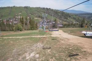 Poronin Ski Suche Ski Suche - widok z górnej stacji