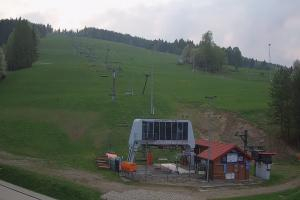 Kamera: Słotwiny Widok na stok Krynica Słotwiny Widok na stok