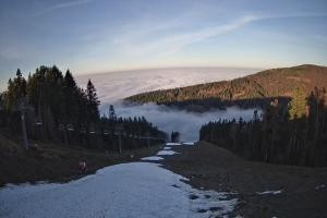 Kamera: Myślenice SN Widok z górnej stacji Myślenice Myślenice SN Widok z górnej stacji