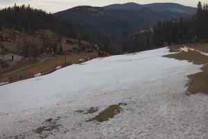Kamera: Biały Krzyż Widok na stok Szczyrk Biały Krzyż Widok na stok