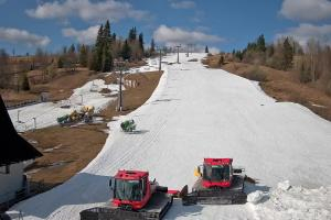 Zakopane Witów Ski Widok na stok